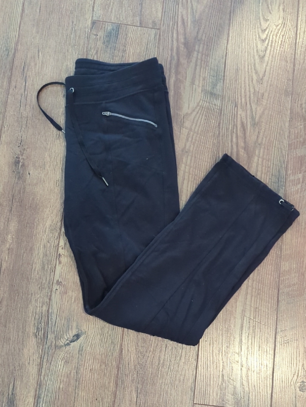 Athleta Black Women's Zip-Pocket Joggers